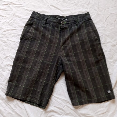 Ocean current mens green plaid - ocean,