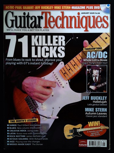 Guitar techniques magazine - techniques,
