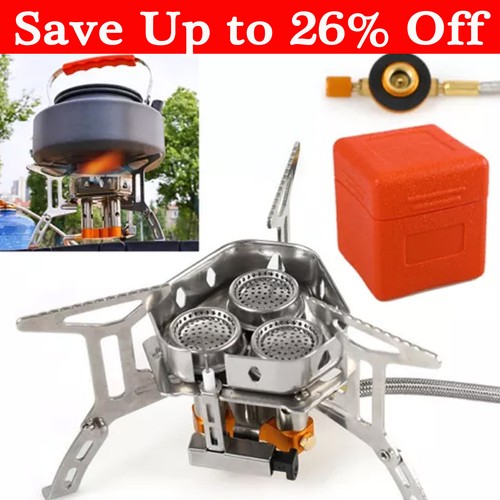 Windproof compact gas burner - windproof,