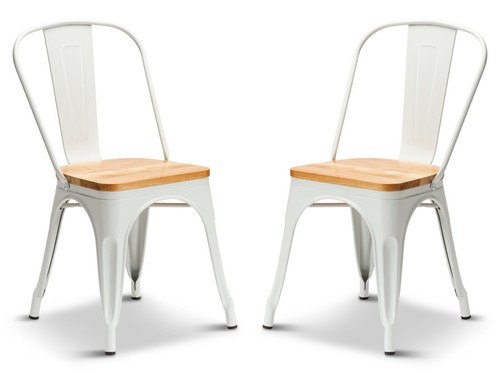 Matt white oak - white, seat