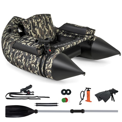 Inflatable fishing float tube - inflatable,
