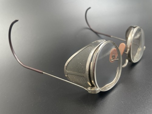 Antique safety goggles wire - goggles,