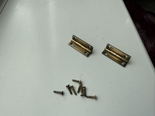 Antique stop hinges brass - antique,