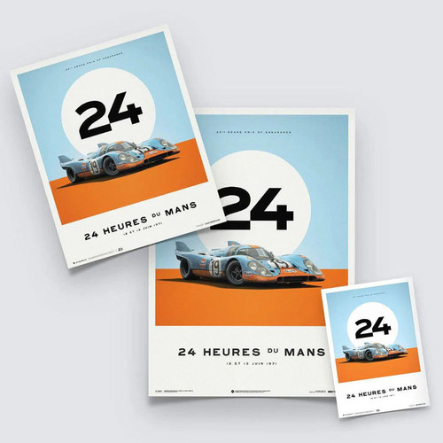 Porsche 917 gulf - hours, of