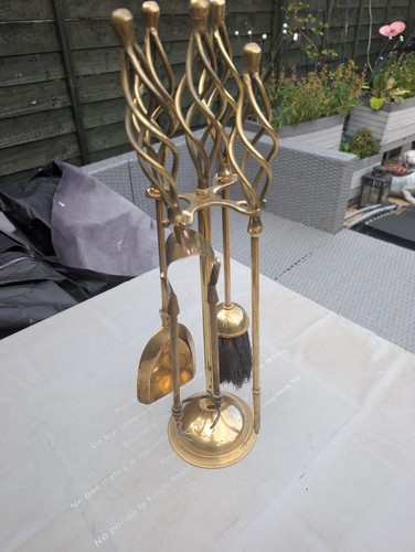 Brass companion set - brass,