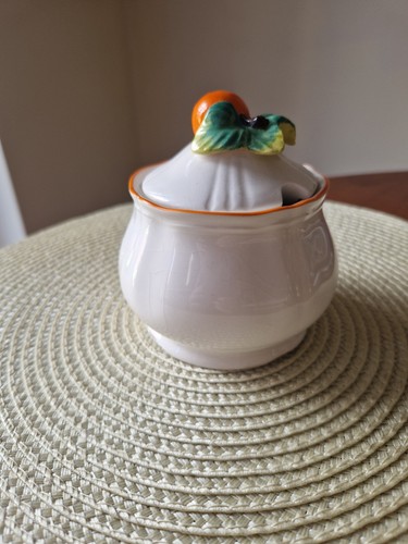 Vintage ceramic marmalade - vintage,