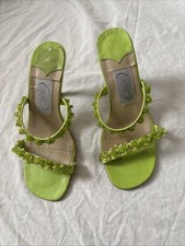 Faith shoes green strappy - shoes,,