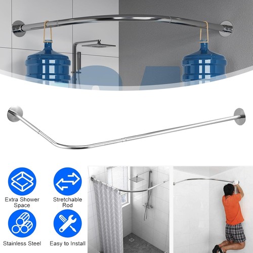 Shape shower rail rod wall - shower,