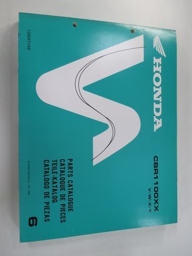 Honda cbr1100xx parts list - cbr1100xx,