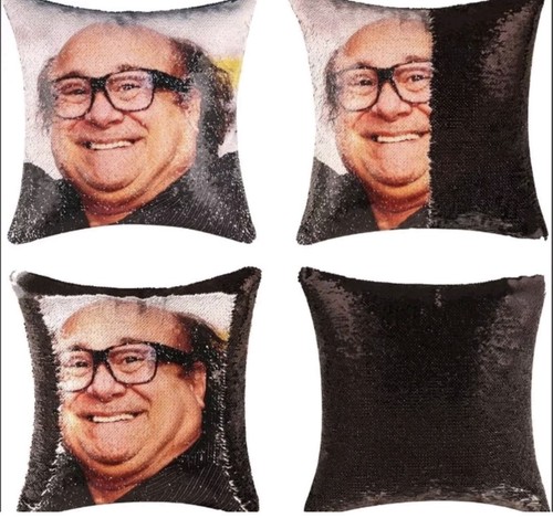 Denny devito sequin throw - denny,