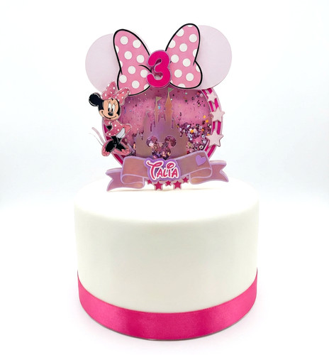 Minnie mouse inspired cake - inspired,