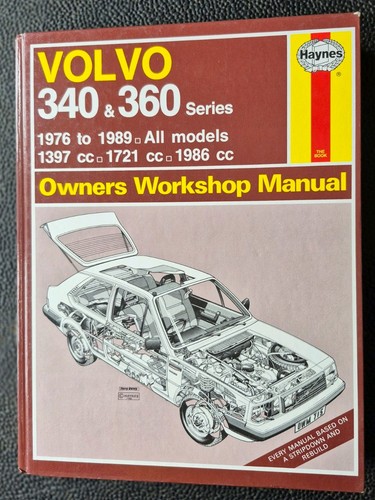 Haynes volvo 340 360 - volvo,