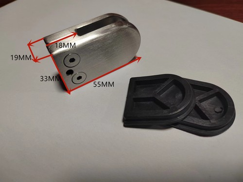 24x glass clamp stainless - clamp,