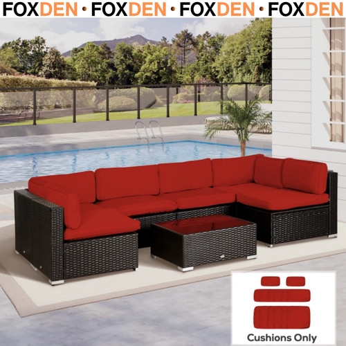 Set garden rattan sofa - garden,