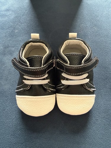 Jack lily black leather baby - &,