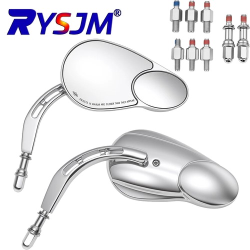 Motorcycle rear view - rear, mirrors