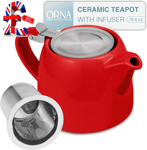 Orna ceramic teapot - orna, with