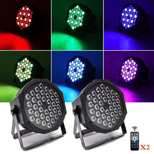 2pcs led rgb par can - led, stage