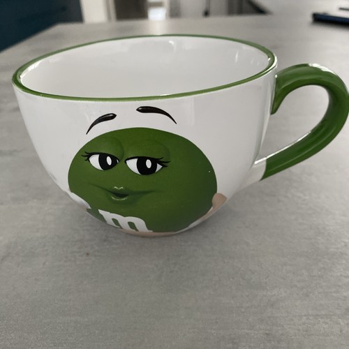 Mug green m - mug, world