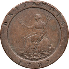 1797 KING GEORGE III CARTWHEEL