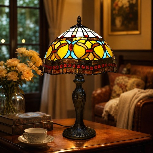 Tiffany style table - tiffany-style, lamp