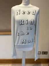 WILDFOX WOMENS MINT SWEATSHIRT SIZE XS