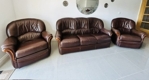 Luxury italian leather piece - 3,