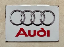 AUDI CAR METAL SIGN CAR GARAGE