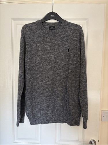 Next grey marl jumper round - grey,