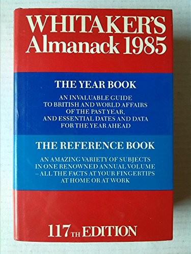 Whitaker almanack 1985 - whitaker's,