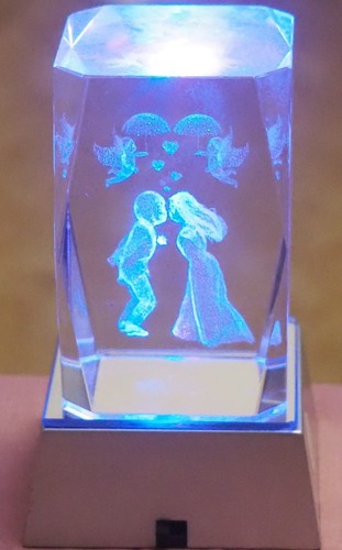 Wedding couple laser - wedding, 3d