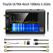 TinySA ULTRA 100kHz-5.3GHz/100kHz-960MHz MF Spectrum Analyzer& Signal Generator