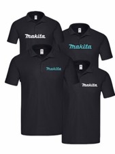 Makita inspired Logo Polo shirt / Power Tool Work Wear New custom printed