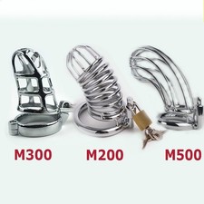 Metal Long Chastity Cage