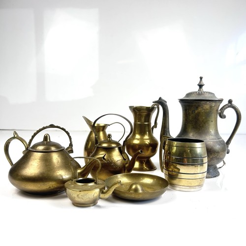 Selection antique brassware - antique,
