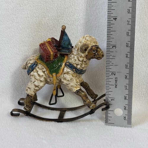 Vintage rocking sheep - vintage,