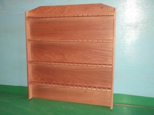 72pc Wooden Spoon Display Rack