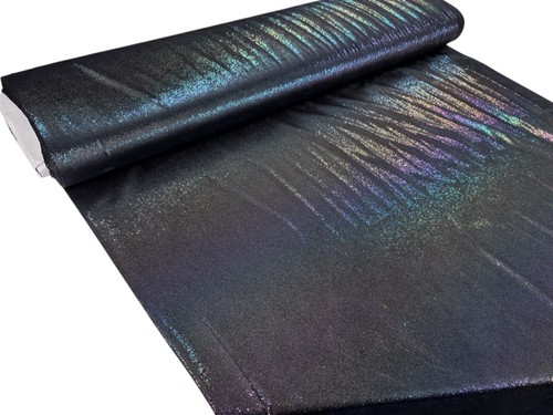 Glitter stretch velour fabric - stretch,