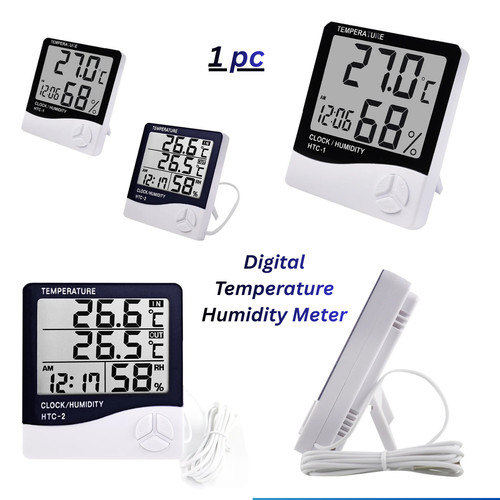 Digital weather clock - weather, lcd