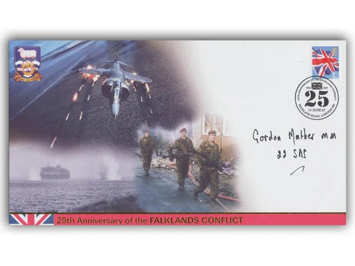 Gordon mather falklands sas - mather, |