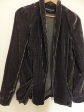 Warehouse grey velvet jacket