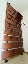 Vintage 60s Teak Wall Coat