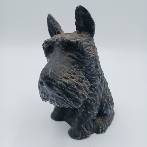 Vintage cast iron scottie - scottie, dog