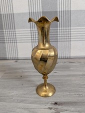 Brass 18cm tall vase - tall,