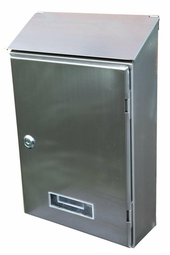 Modern stainless steel wall - stainless,