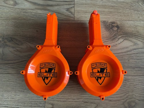 Nerf dart orange ammo drums - nerf,