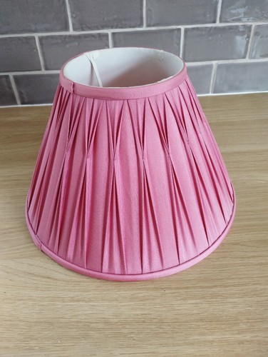 Laura ashley pink - lined, lamp