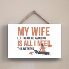 Kayaking All I Need Humorous