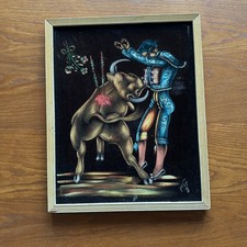 Vintage matador bull - vintage, &