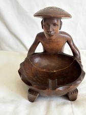 Vintage Hand Carved Wood
